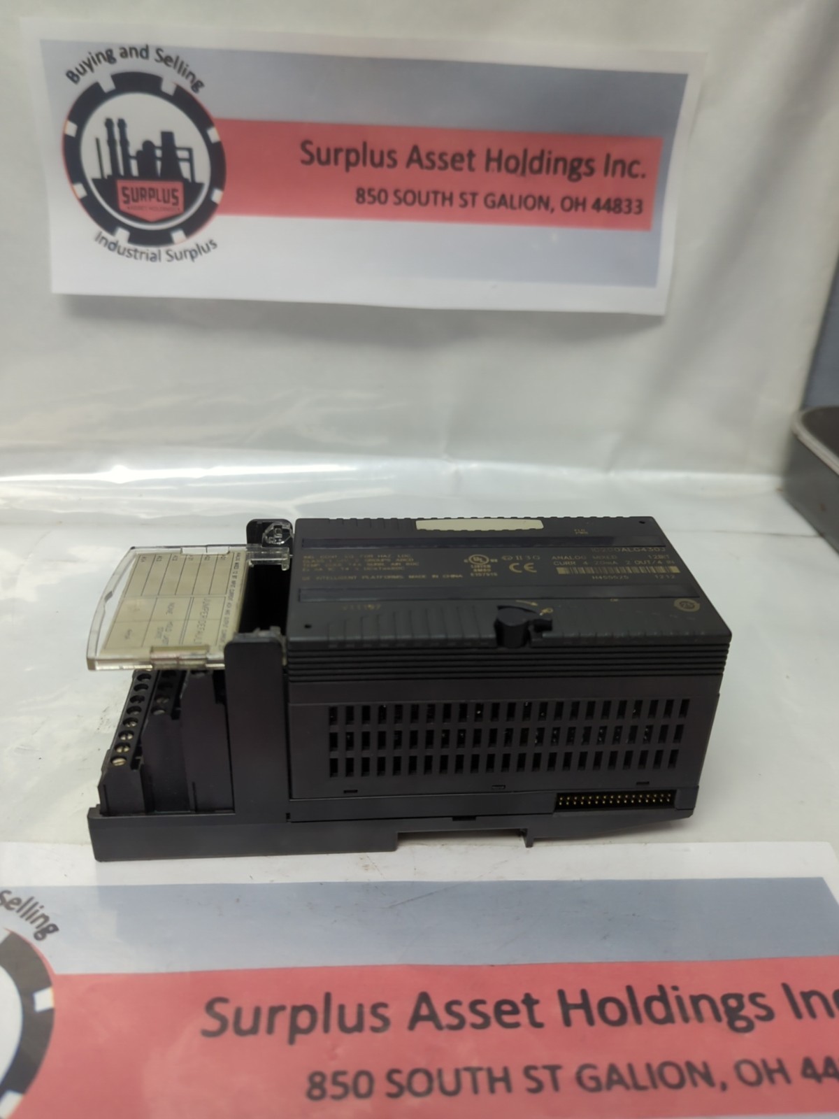 GE FANUC,IC200ALG430J,ANALOG MIXED MODULE PRE-OWNED