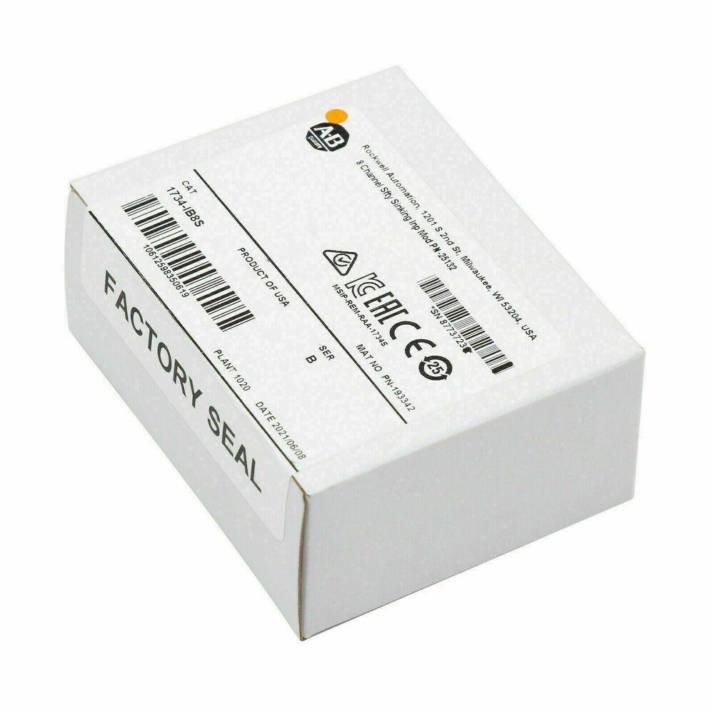 Brand New Sealed 8 Channel Sfty Safety Sinking Input Module AB 1734-IB8S /B