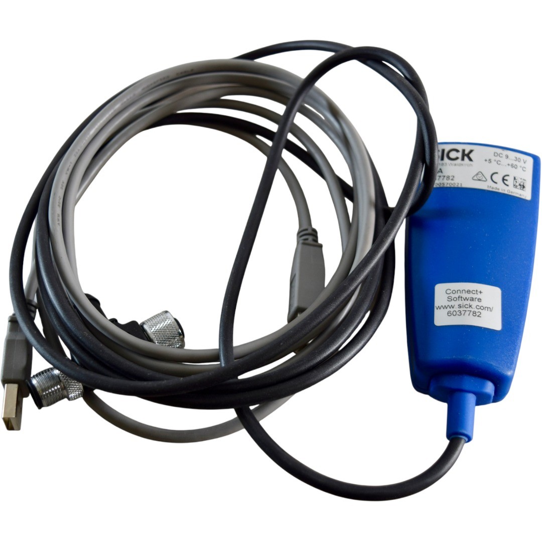 NEW SICK CPA 6037782 Connect+ Adapter Programming Cable Module Tool for UM30