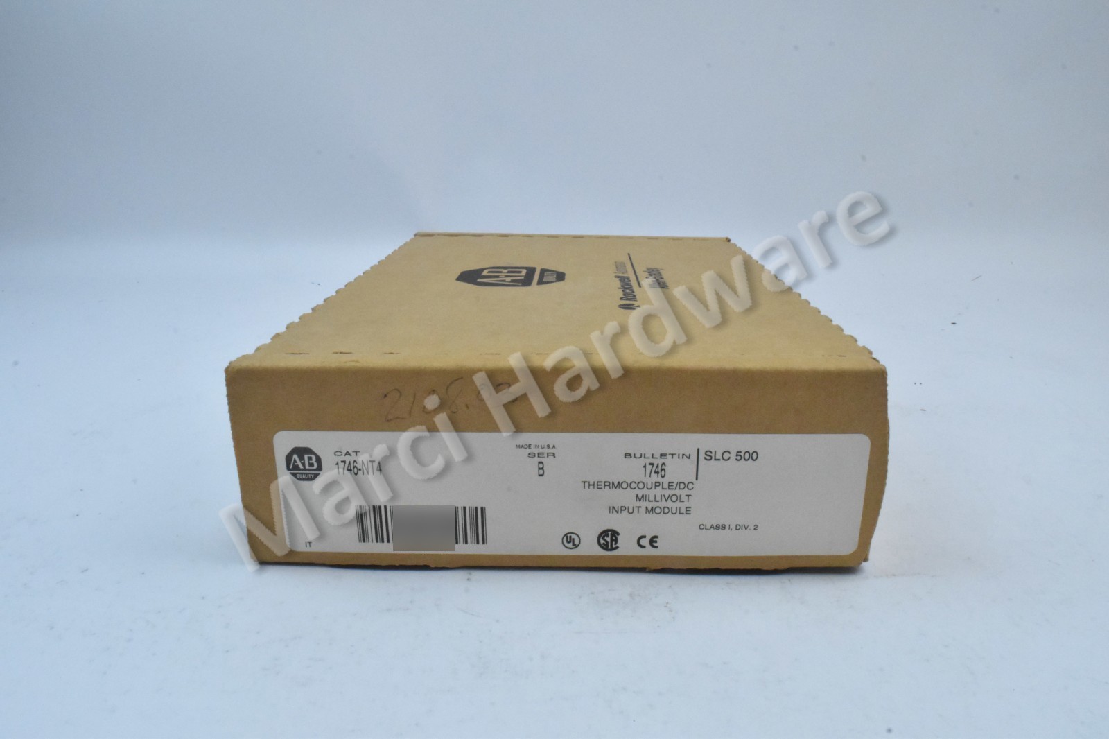 SEALED Allen Bradley 1746-NT4 /B SLC 500 4-Channel Thermocouple/mV Input Analog
