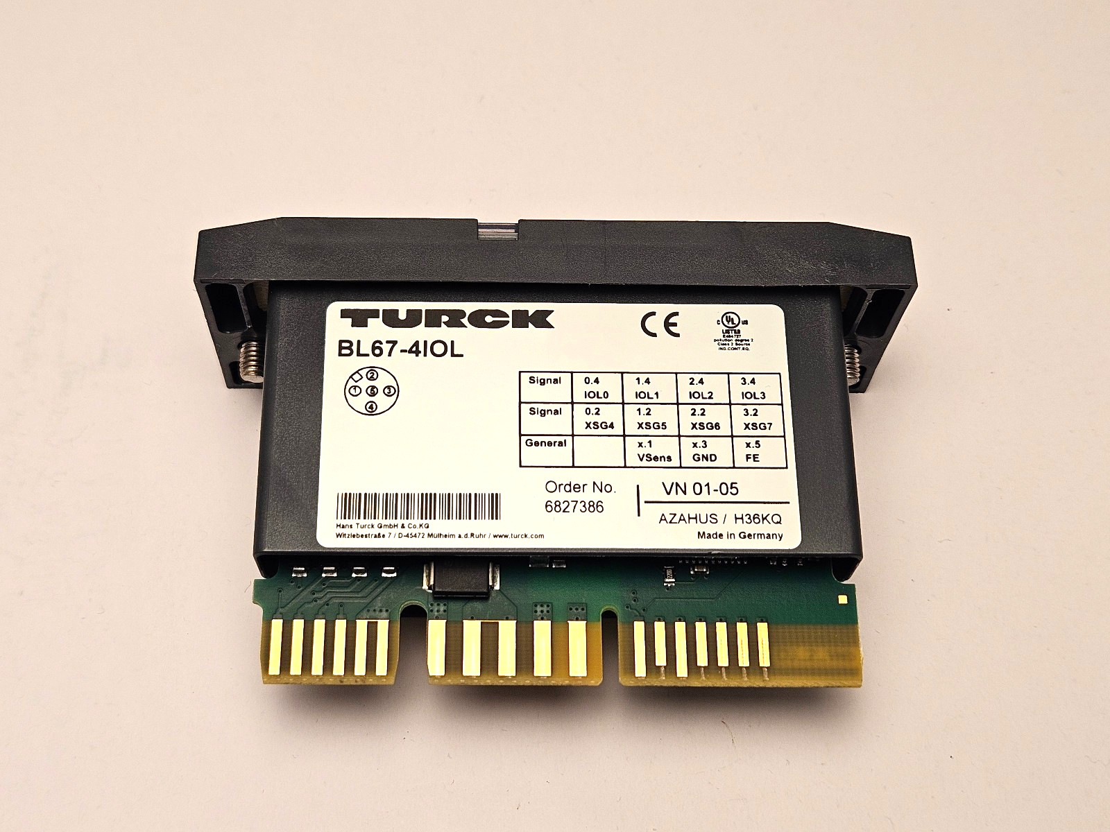 SALE! Turck BL67-4IOL with BL67-B-4M12 IO-Link Master Module 4-Port IP67 NEW