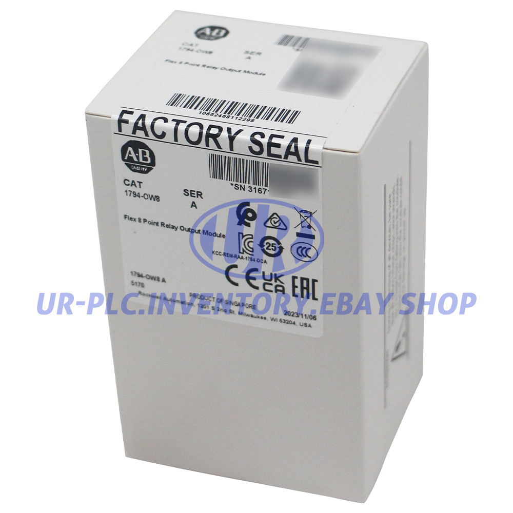 New 1794-OW8 Allen-Bradley 1794 Flex XT I/O System 8 Point Relay Output Module