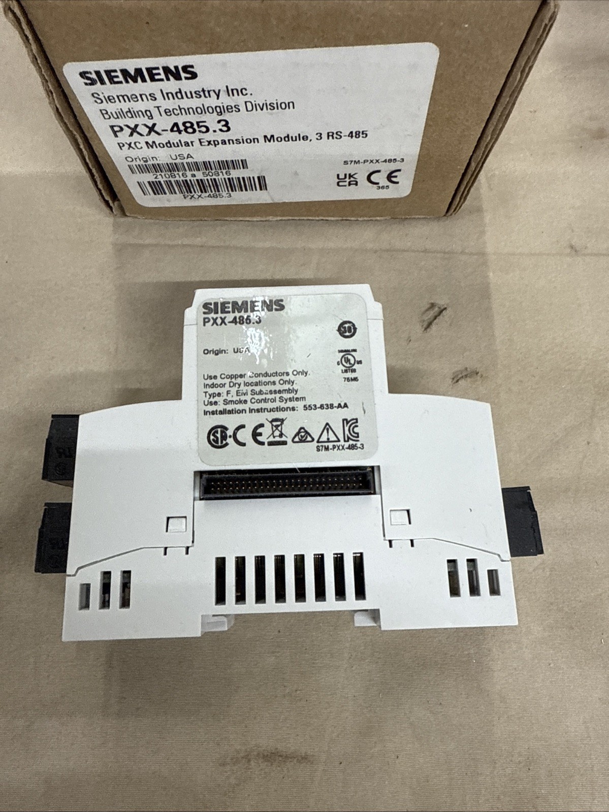 Siemens PXX-485.3 Expansion Module – NEW