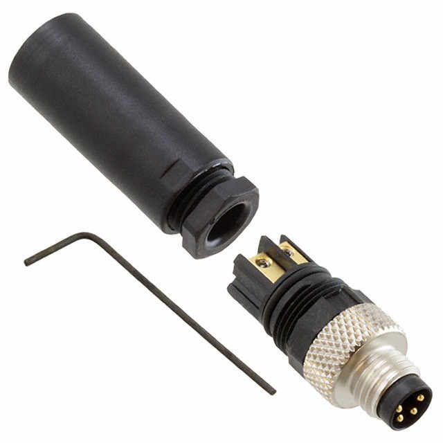 PHOENIX 1501265 CONN PLUG MALE 4POS GOLD SCREW Plug, Male Pins IP67 – Dust Tight