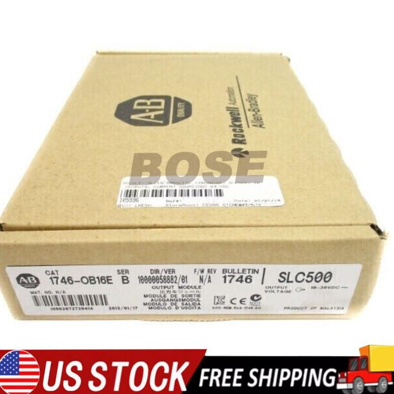 New Factory Sealed 1746-OB16E SLC 500 PLC Output Module 1746OB16E US Free Tax