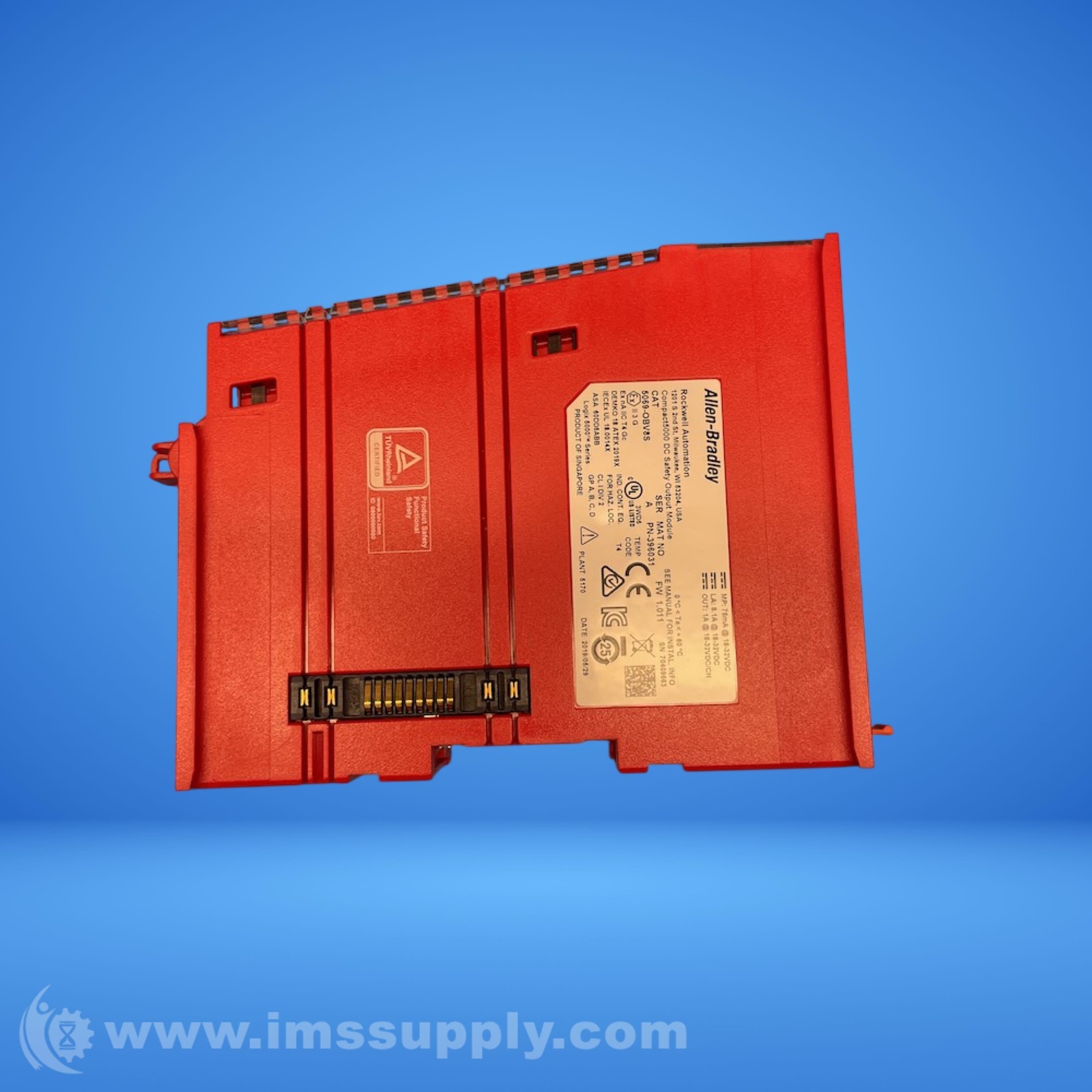 Allen Bradley 5069-OBV8S Safety Output Module FNIP