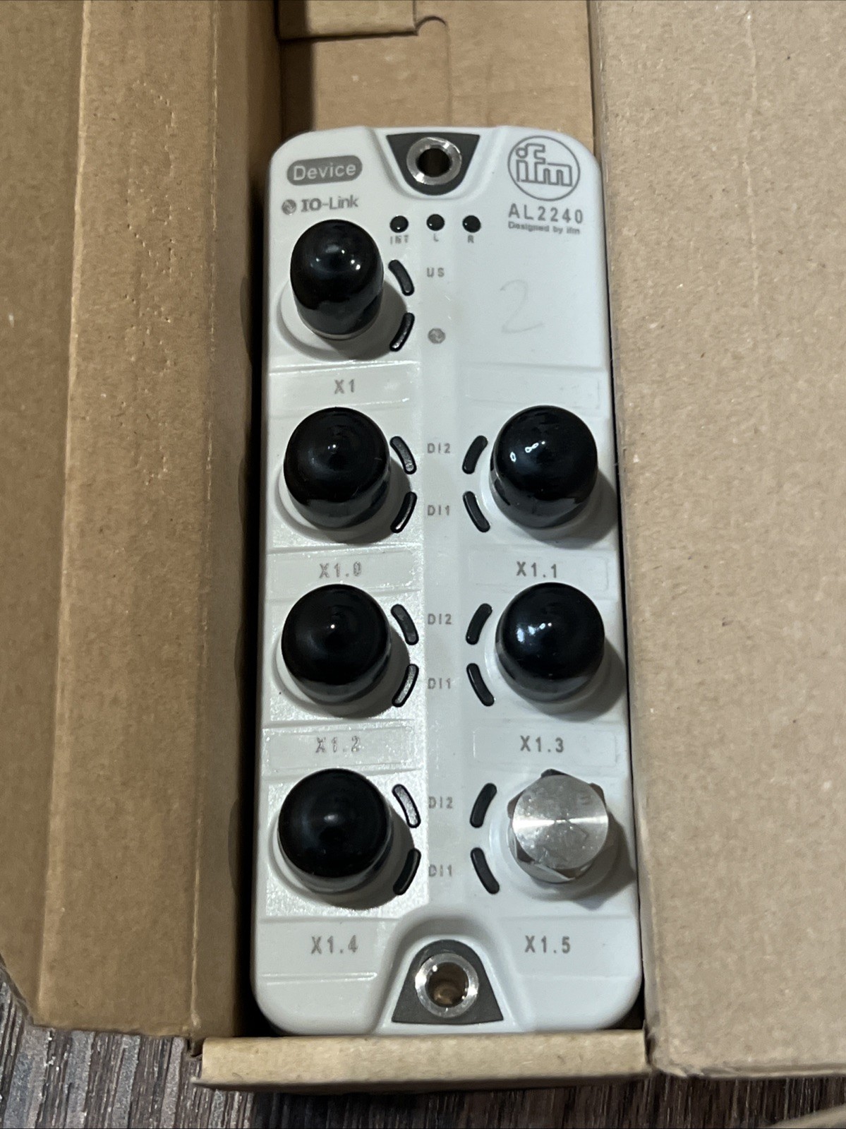 IFM IO-Link Module 6X2 DI M12 IP69K AL2240