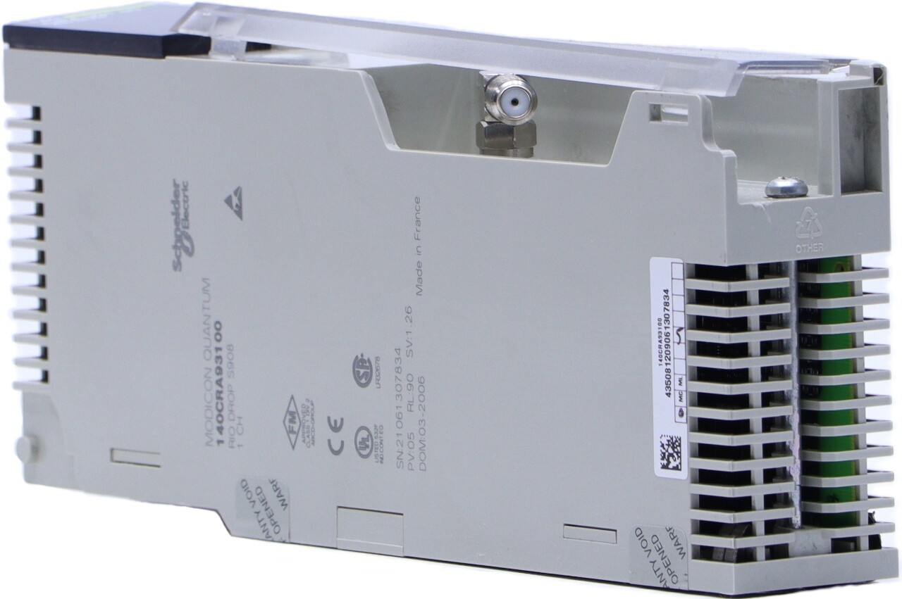 * SCHNEIDER ELECTRIC MODICON QUANTUM 140CRA93100 RIO DROP S908 MODULE