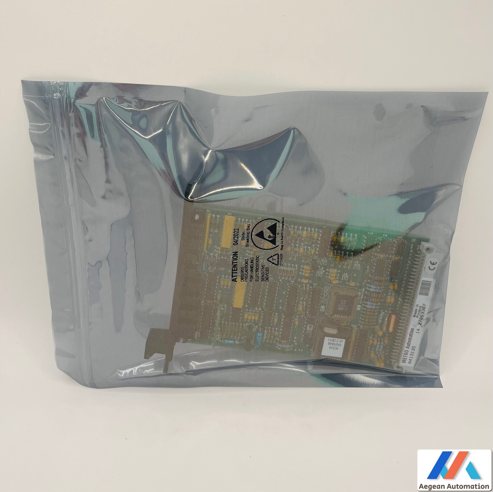 Metso Automation A413135 AOU4 Analog Output Unit, Valmet PLC AOU 4