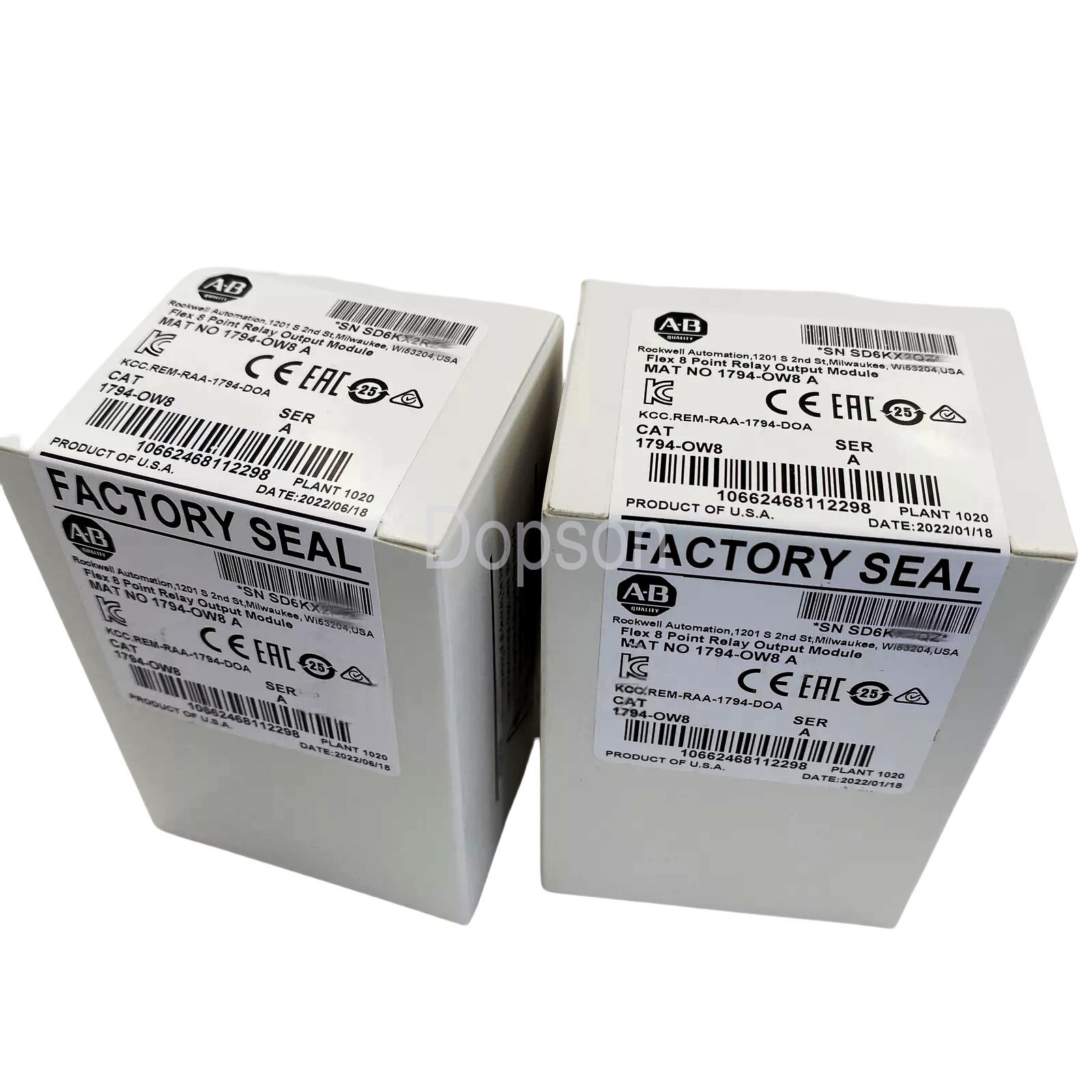 1794-OW8 AB Ser A Flex 8 Point Relay Output Module 1794OW8 New Factory Sealed US