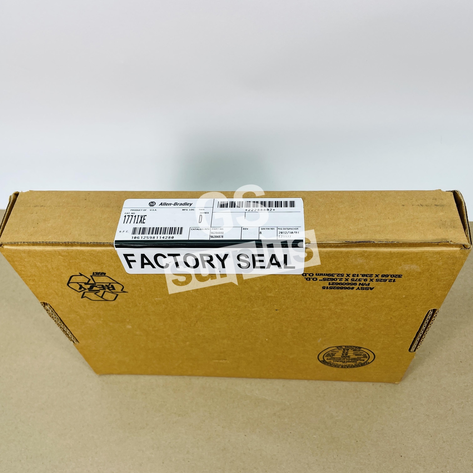ALLEN BRADLEY 1771-IXE /D (New Surplus)