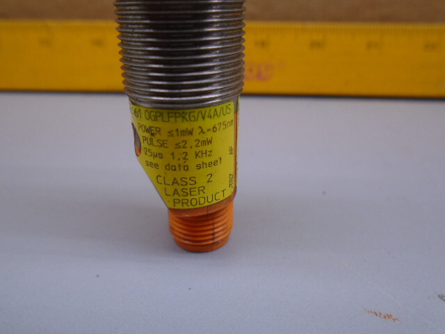 IFM Efector Photoelectric Sensor 0G5061 0GPLFPKG/V4A/US N429