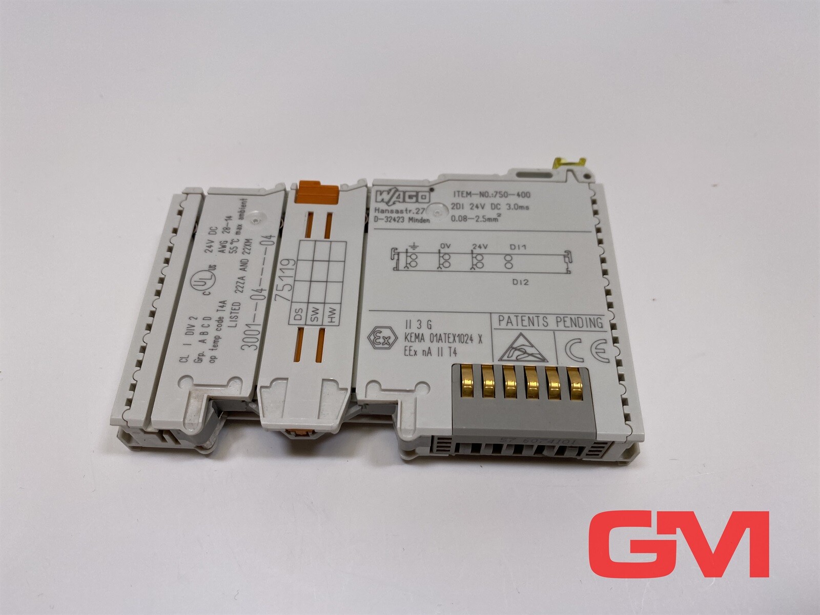 Wago Digital Input Module 750-400 2-Channel Digital Input