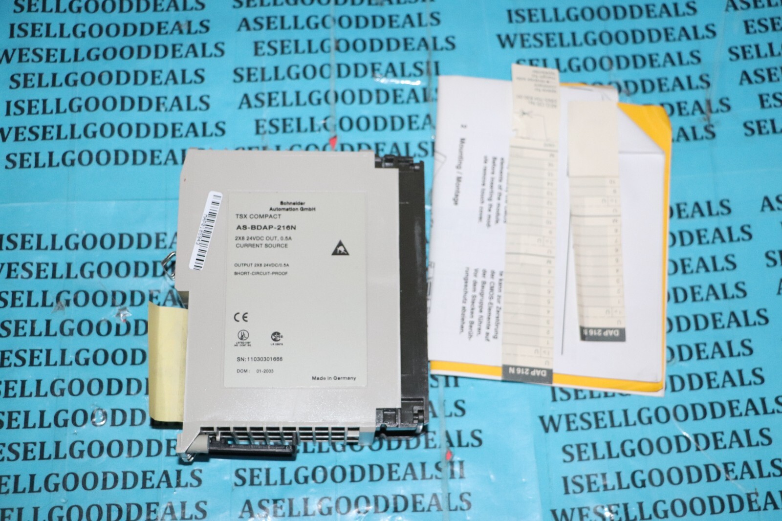 Schneider AS-BDAP-216N Output Module New