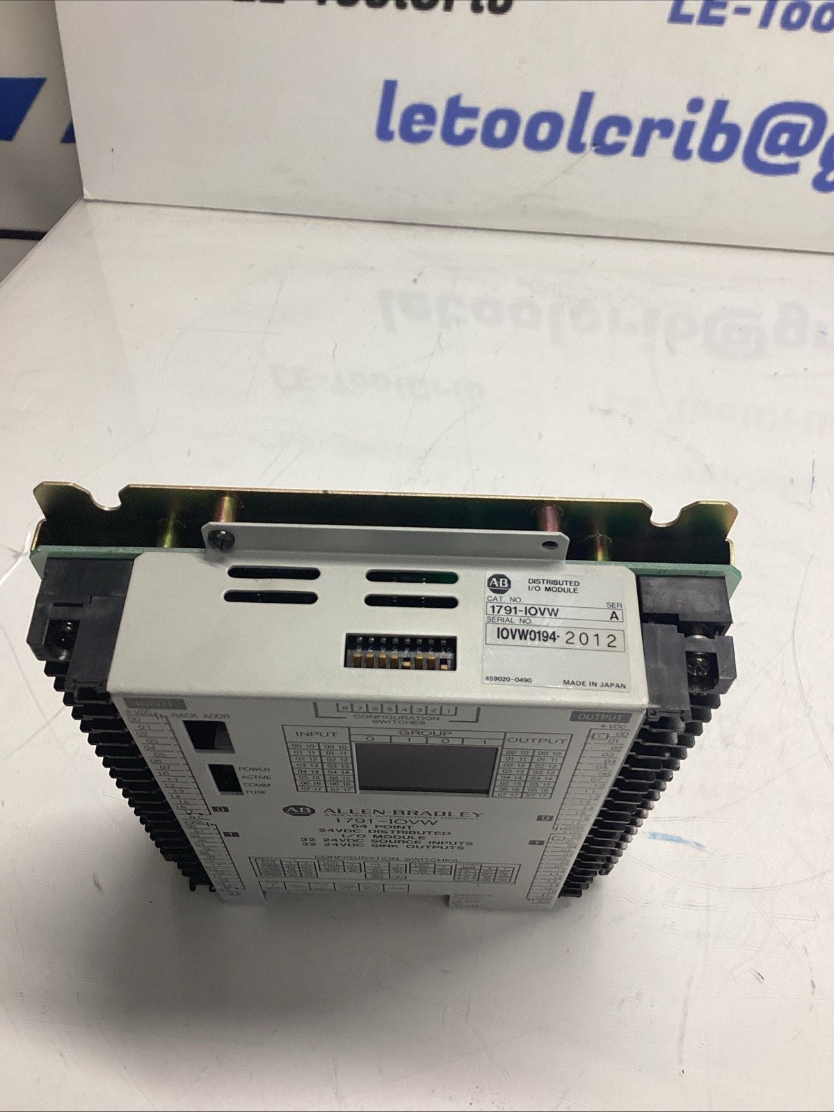 Allen‑Bradley 1791‑IOVW compact 24 V DC Block I/O module N-675