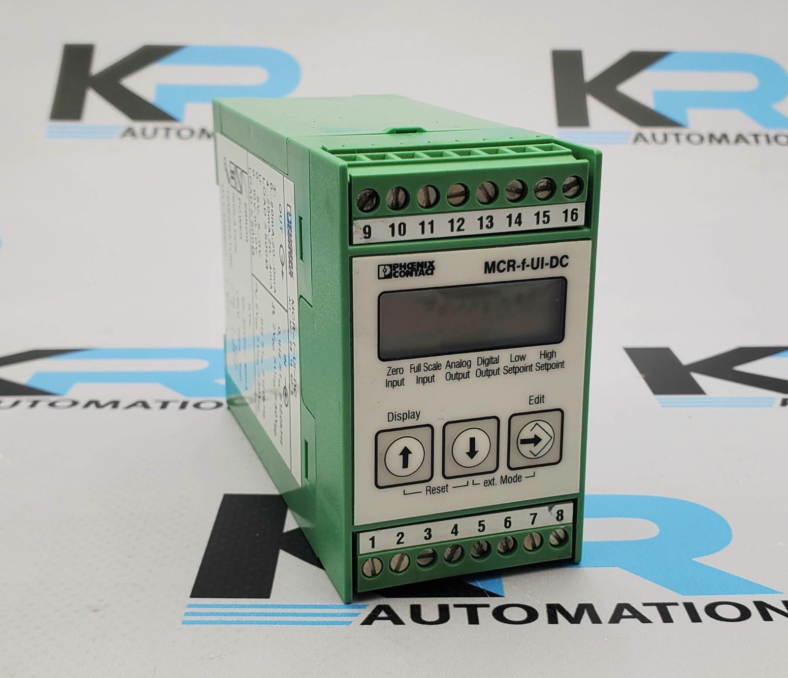 Phoenix Contact MCR-F-UI-DC Din-Rail Frequency Transducer 20-30VDC 2814605
