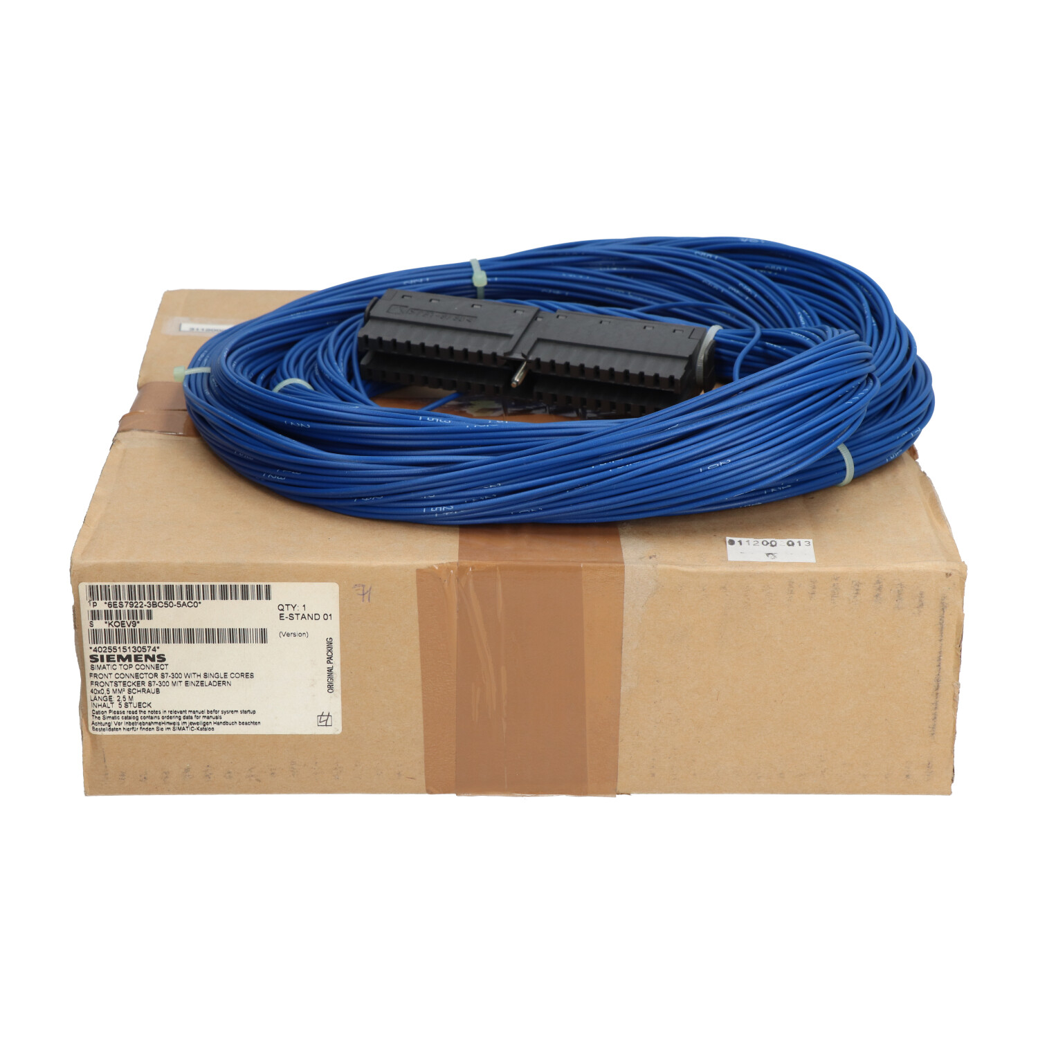 Siemens 6ES7922-3BC50-5AC0 Front Connector For SIMATIC S7-300 40 pole 1x New NFP