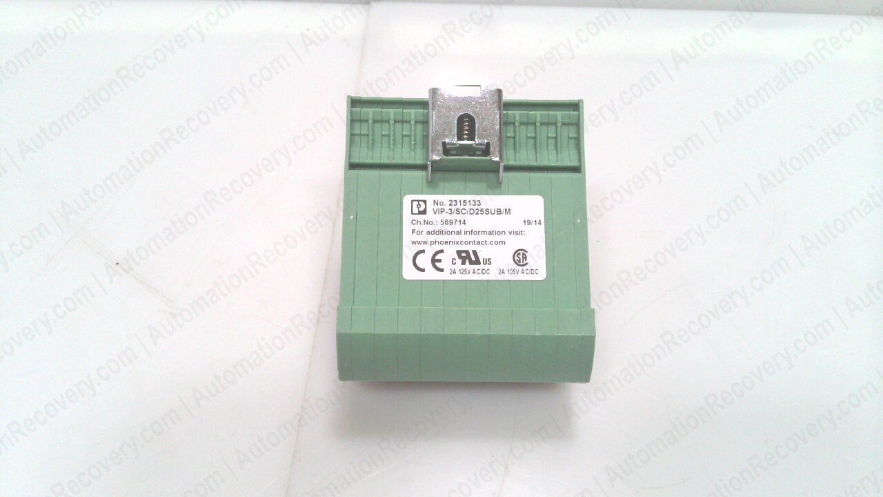 PHOENIX CONTACT VIP-3/SC/D25SUB/M, VARIOFACE INTERFACE MODULE, 2315133, #337214