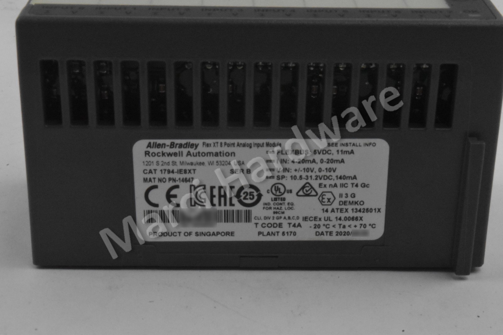 Allen Bradley 1794-IE8XT /B Flex XT I/O Analog Input Module