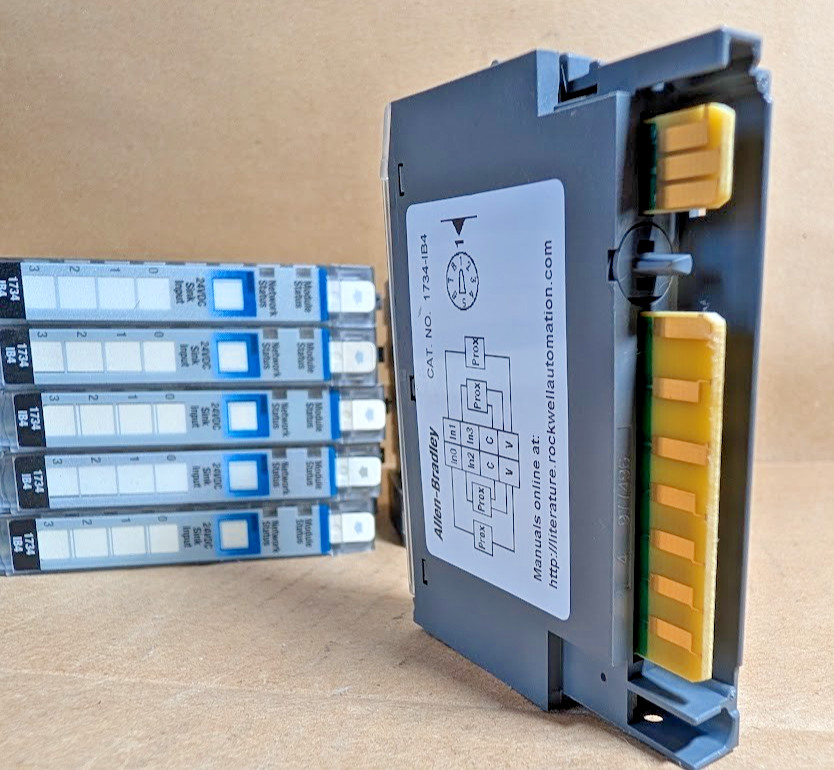 Allen-Bradley 1734-IB4 Ser. C POINT I/O 4-Ch Sink Input Module, 24VDC (New NB)