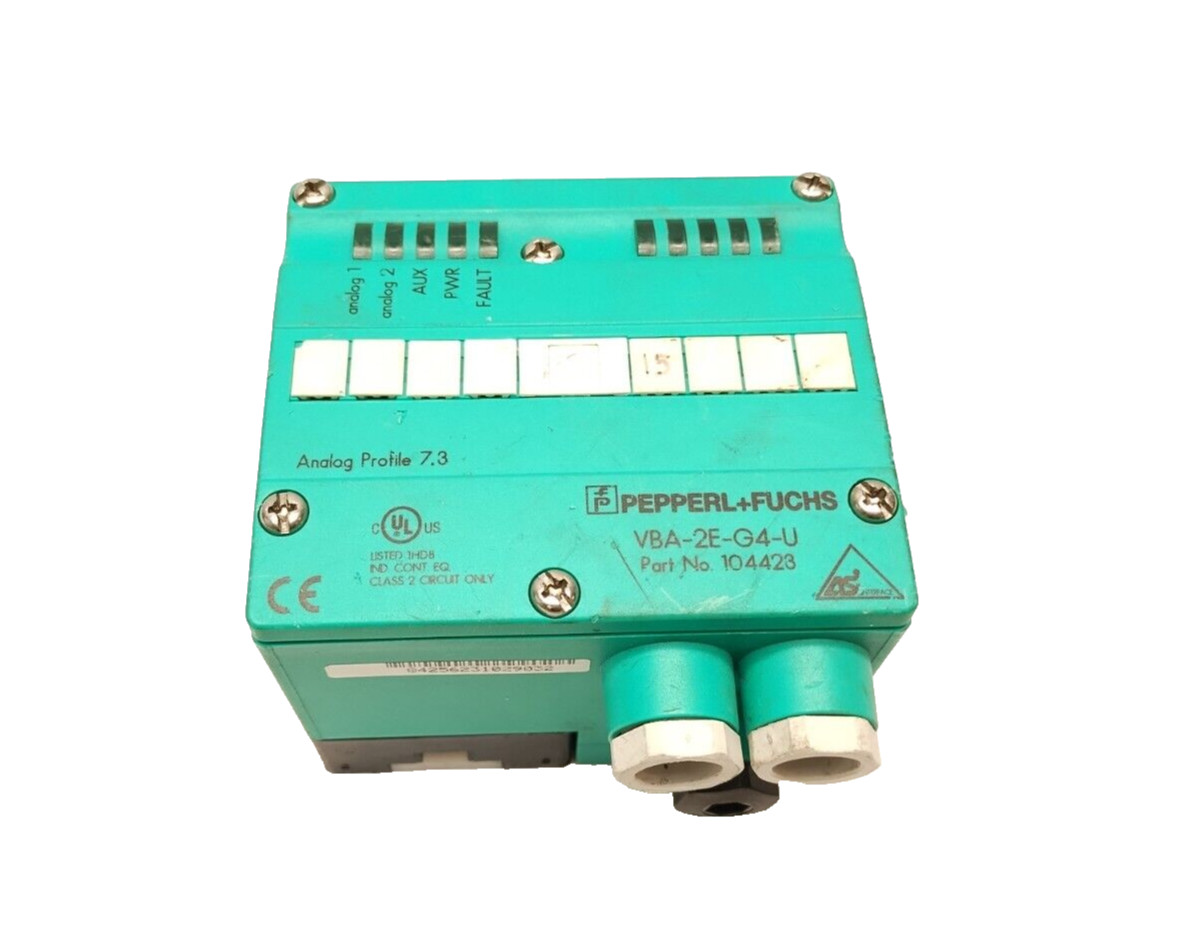 Pepperl+Fuchs VBA-2E-G4-U AS-Interface Analog Module 104423