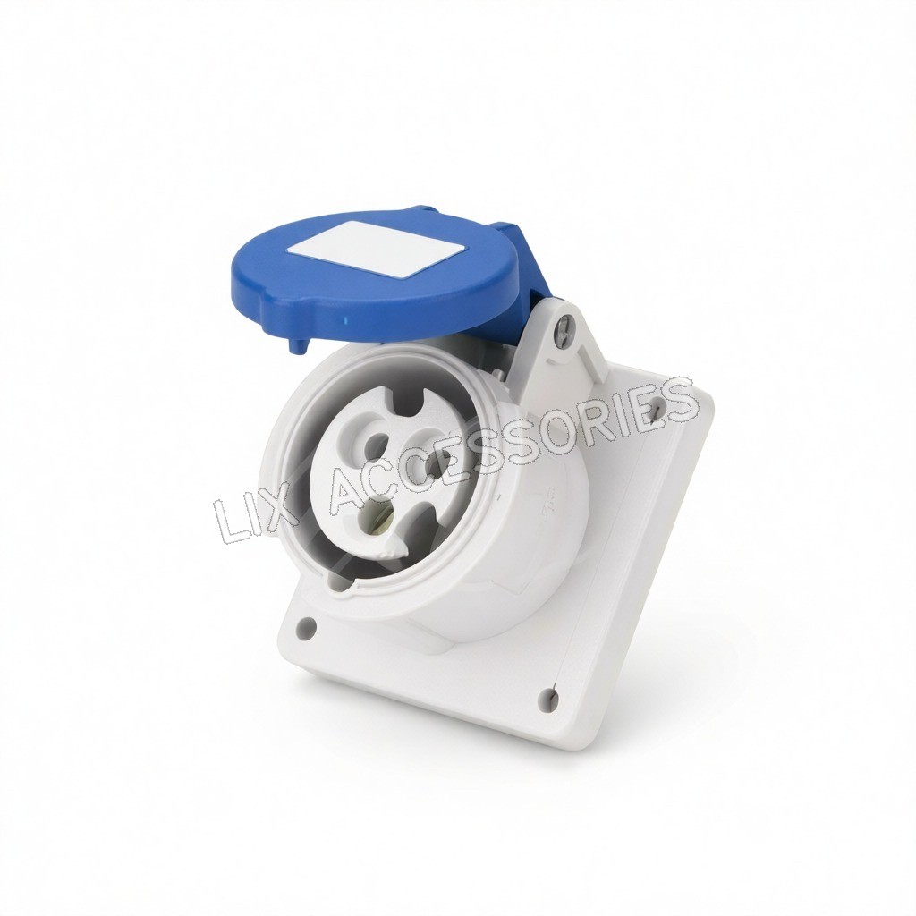 1PC industrial waterproof socket surface mounted MN1311 3-core 16A