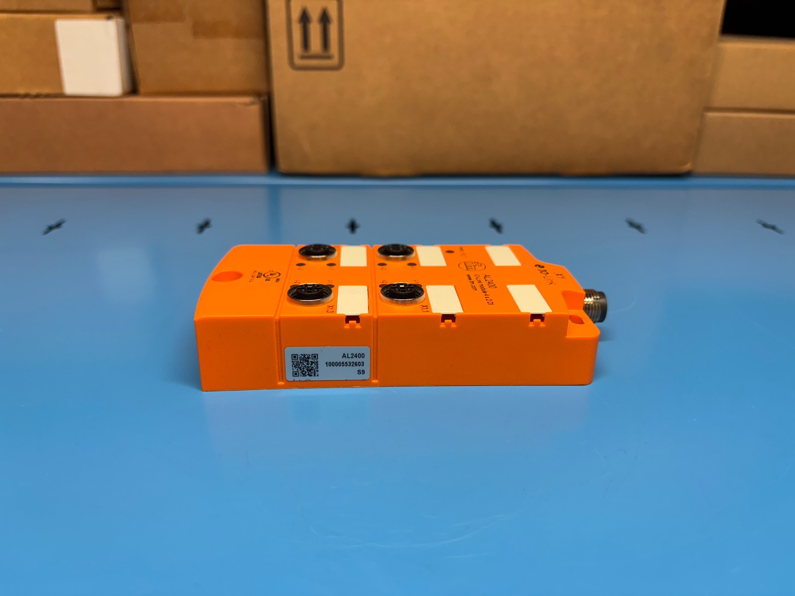 IFM AL2400 I/O-Link CompactLine 4 x 2 DI Input/Output Module – NEW OPEN BOX
