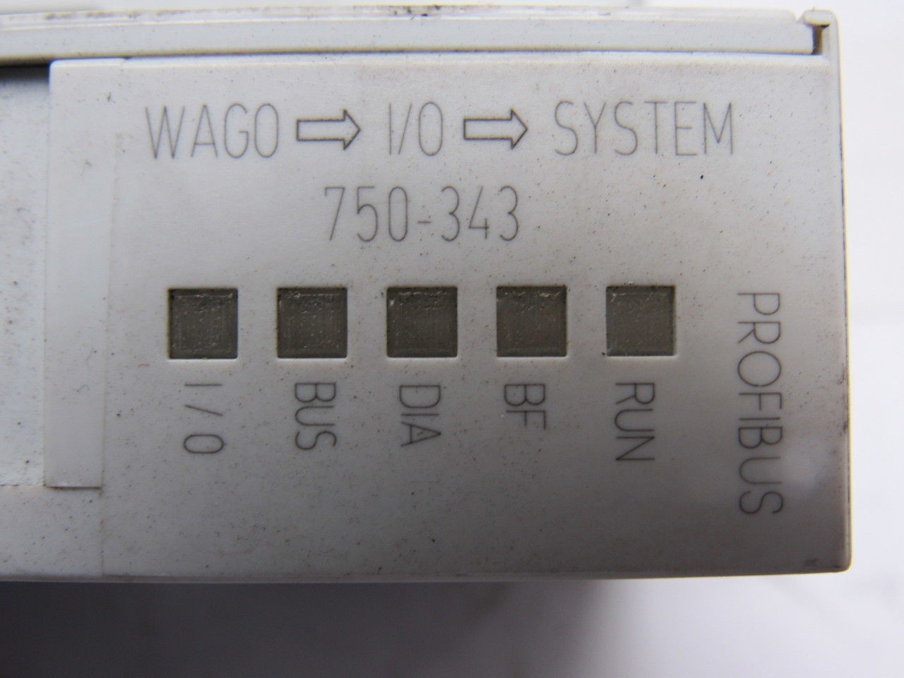 Wago D-32423 750-343 Profibus Inter Fieldbus Coupler I/O System DIN 35 Rail 24V