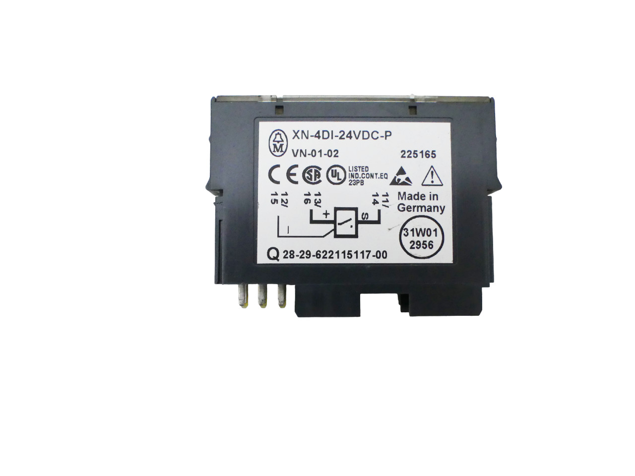 MOELLER XN-4DI-24VDC-P Digitaleingabemodul 225165 VN-01-02 (6 Stück) -used-