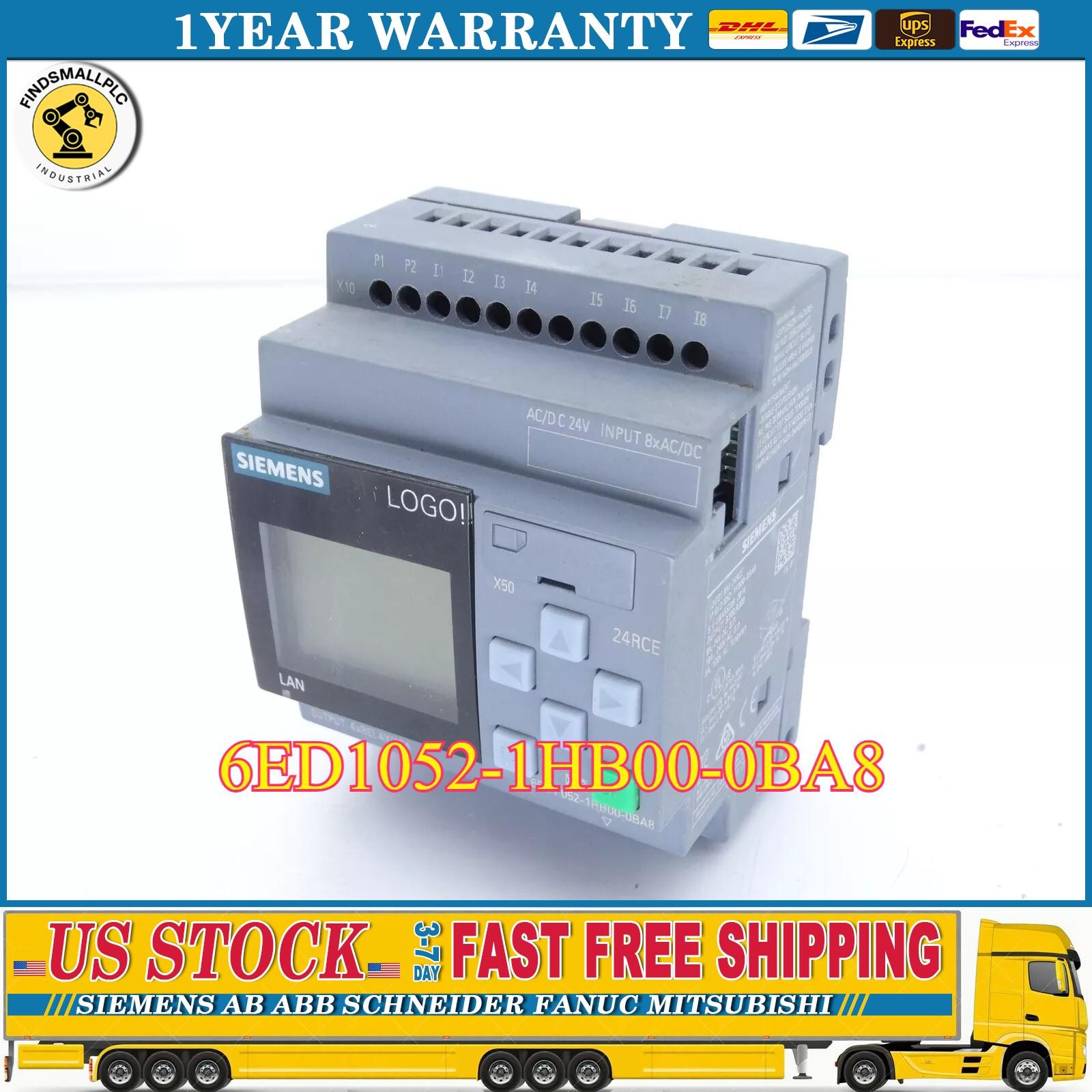 6ED1052-1HB00-0BA8 New Siemens 6ED1 052-1HB00-0BA8 LOGO 24RCE Logic Module
