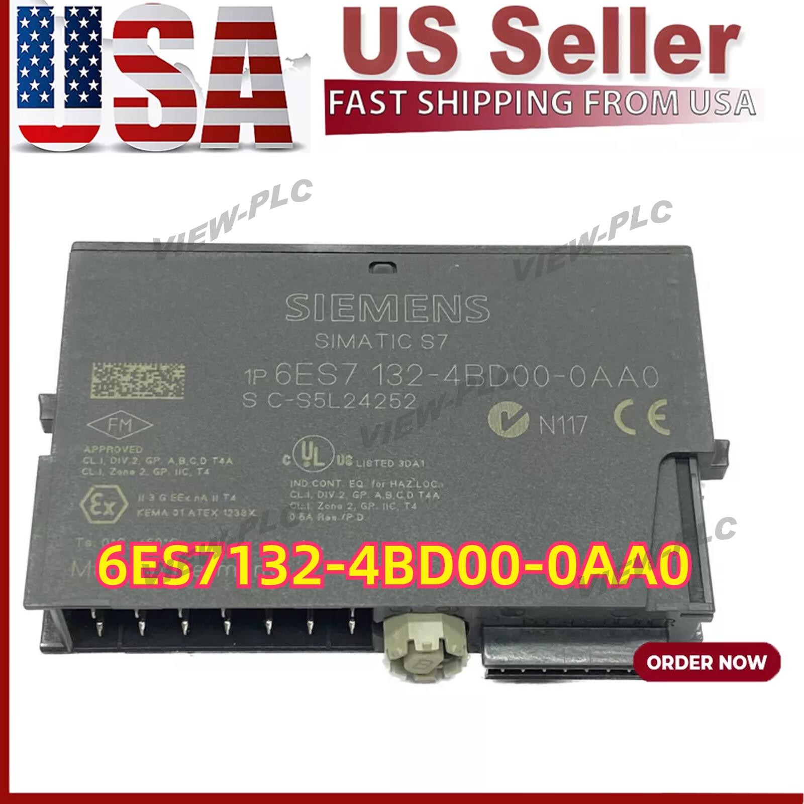 New Siemens 6ES7 132-4BD00-0AA0 6ES7132-4BD00-0AA0 SIMATIC DP Modules for ET200S
