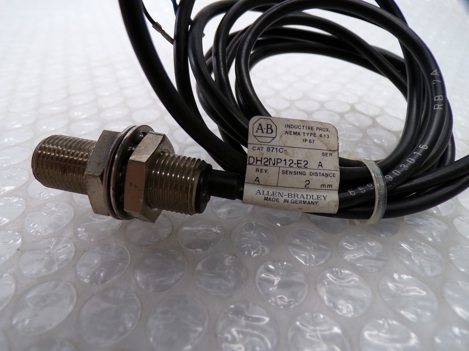 ALLEN BRADLEY DH2NP12-E2 SER.A SWITCH NSNP