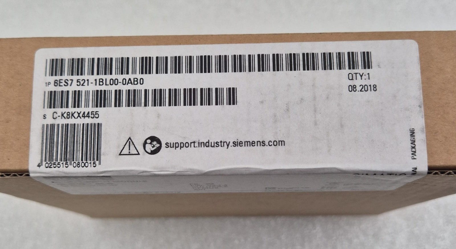 NEW SEALED – SIEMENS SIMATIC S7-1500 6ES7 521-1BL00-0AB0 DIGITAL INPUT MODULE