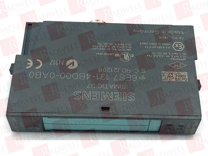 SIEMENS 6ES7131-4BD00-0AB0EACH / 6ES71314BD000AB0EACH (NEW IN BOX)