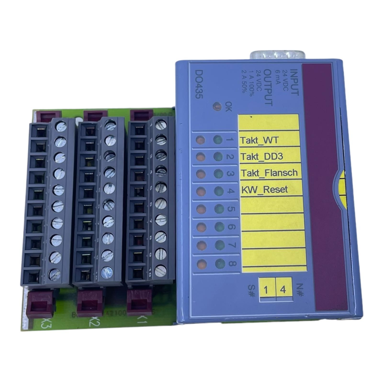 B&R 7DO435.7 Digital Output Module Inp.24V DC 6A Out.24V DC 1A, 2A Module 7DO43