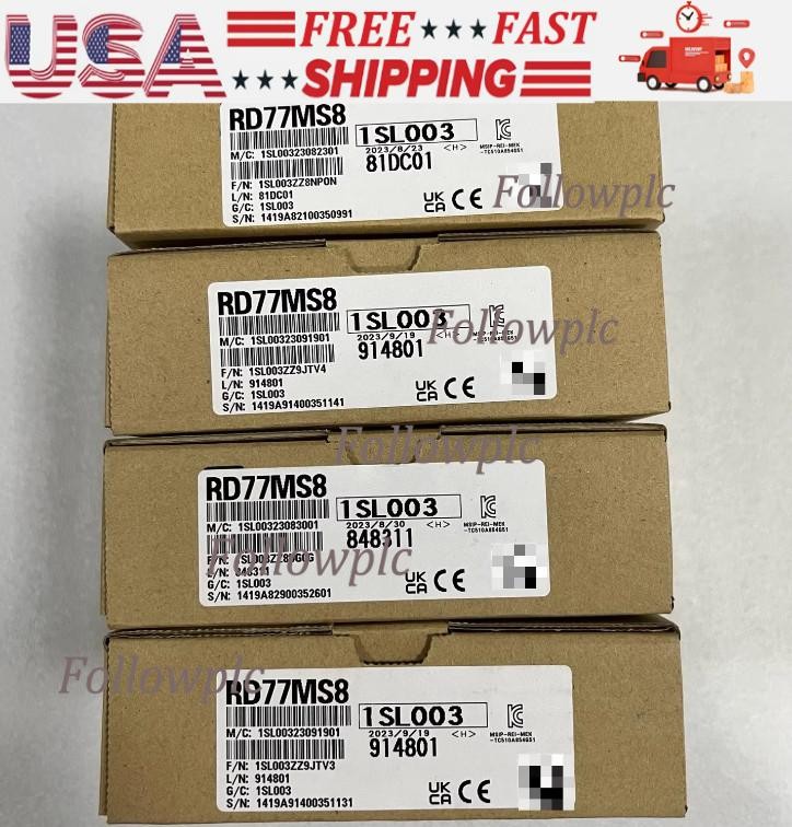New In Box Mitsubishi RD77MS8 Simple Motion Unit Module