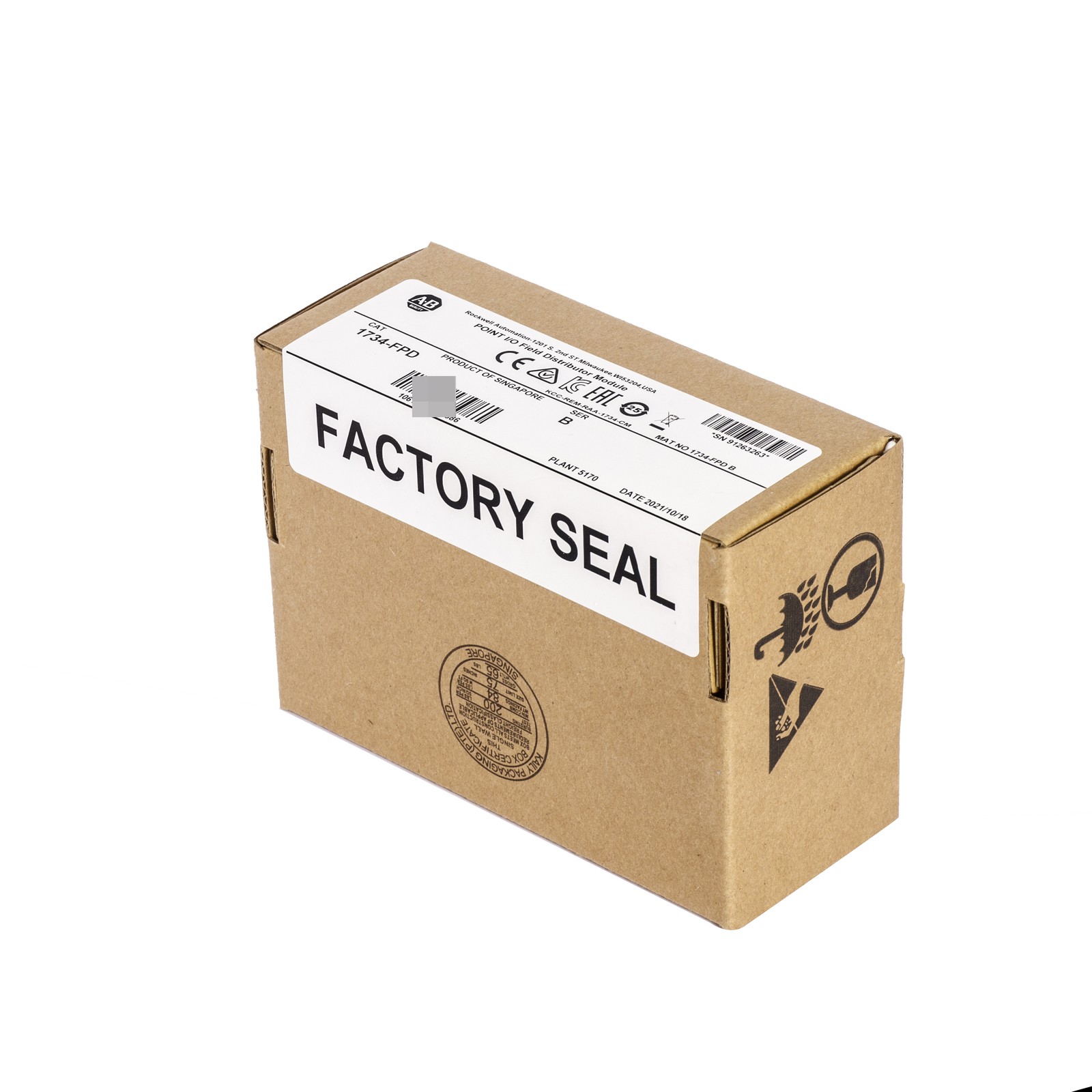 New PLC AB 1734-FPD AB POINT I/O Field Distributor Module US Free Tax