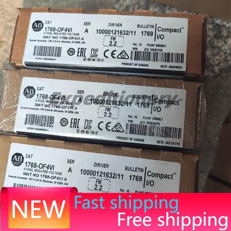 New Factory Sealed AB 1769-OF4VI SER A CompactLogix 4 Pt A/O Voltage Module