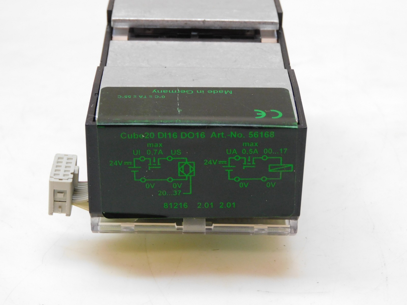MURR ELEKTRONIK 56168 CUBE20 DI16 DO16 I/O MODULE
