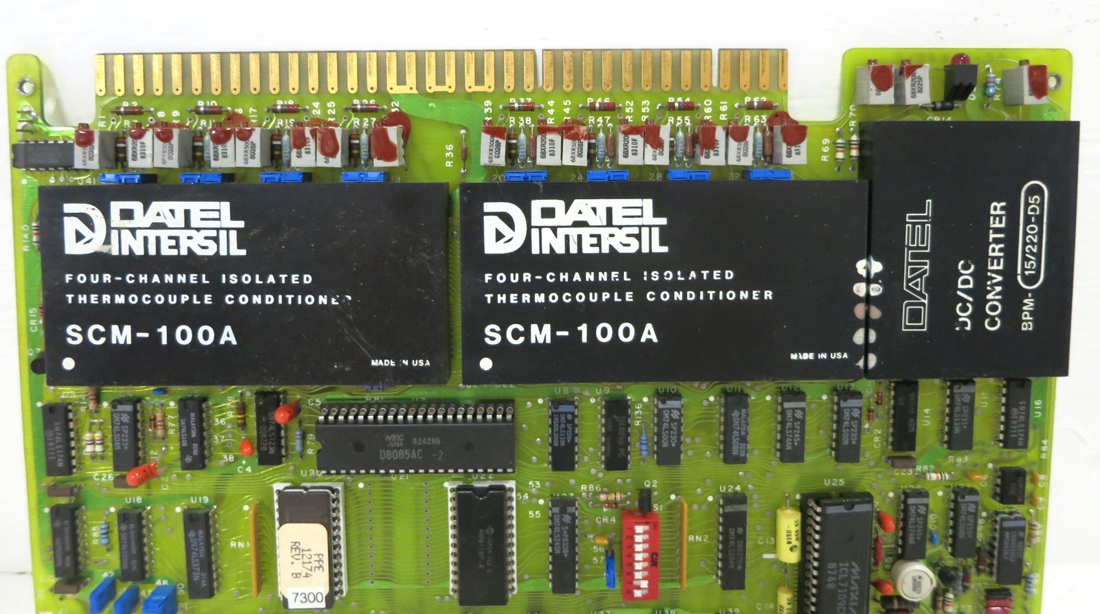 GE Fanuc IC600YB814A Thermocouple Input Module Series Six PLC Board IC600YB814