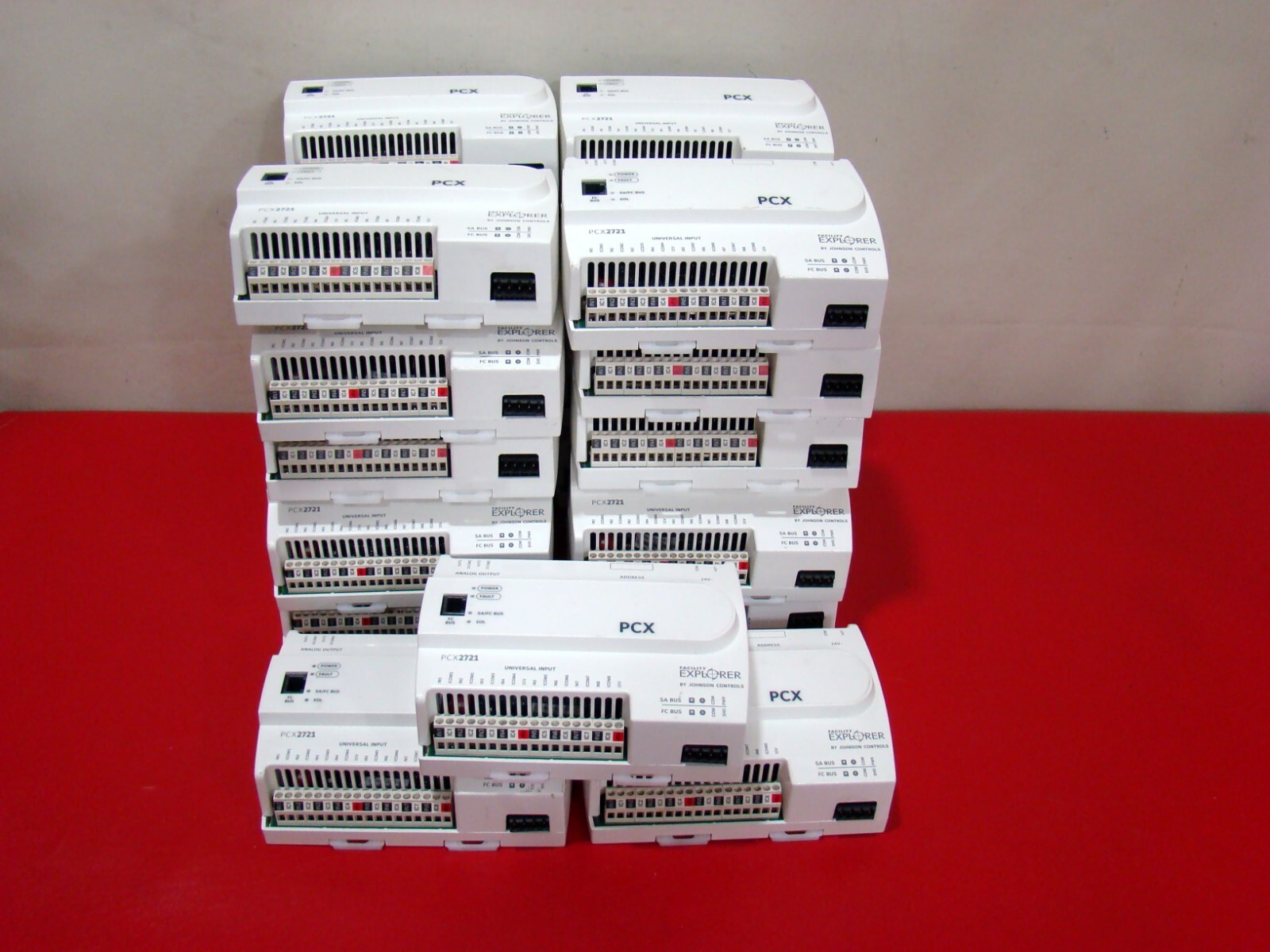 Johnson Controls FX-PCX2721-0 Expansion Input/Output Module FX PCX 8 UI/2 AO