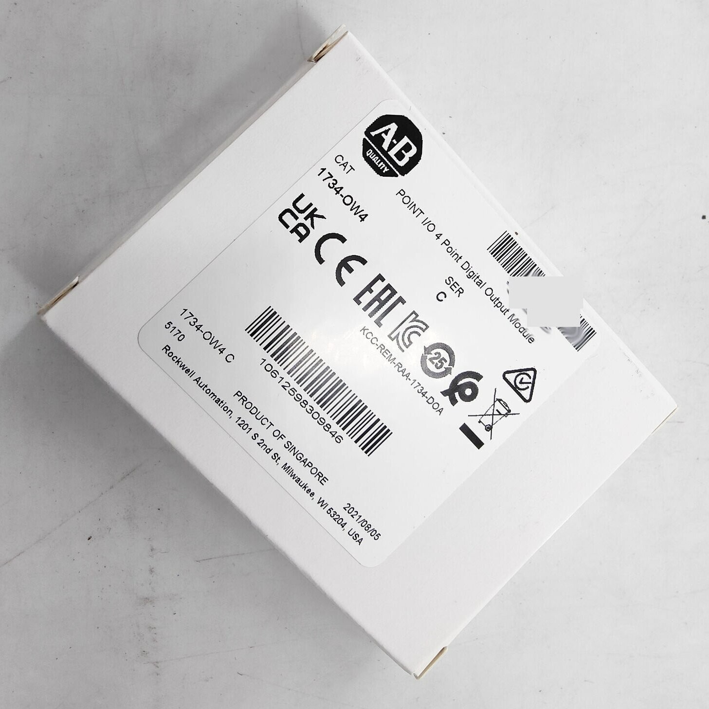 New AB 1734-OW4 POINT I/O 4 Point Digital Output Module 1734OW4 US Free Tax
