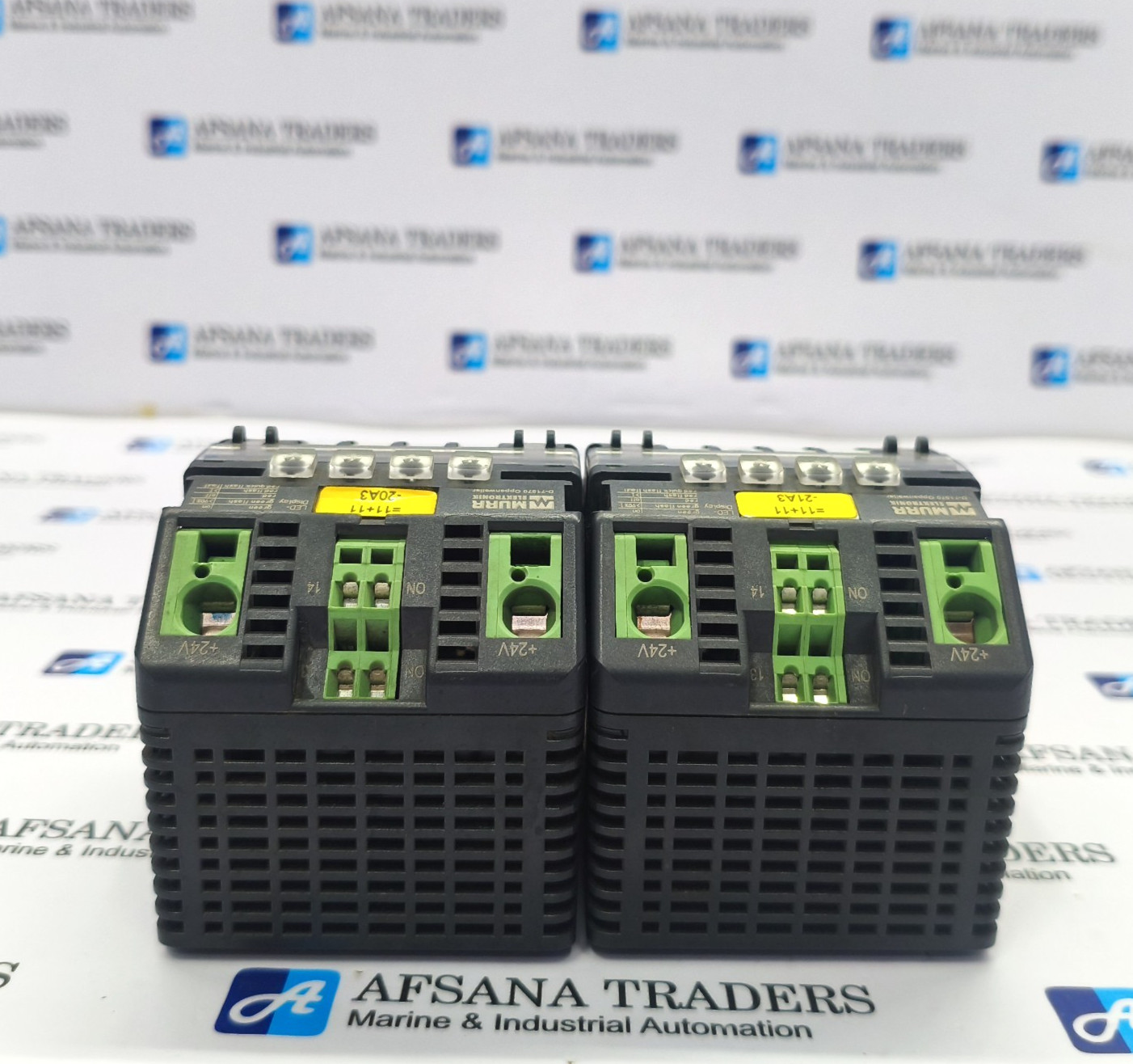 LOT OF 2X MURRELEKTRONIK D-71570 CIRCUIT PROTECTION MODULE 9000-41034-0401000