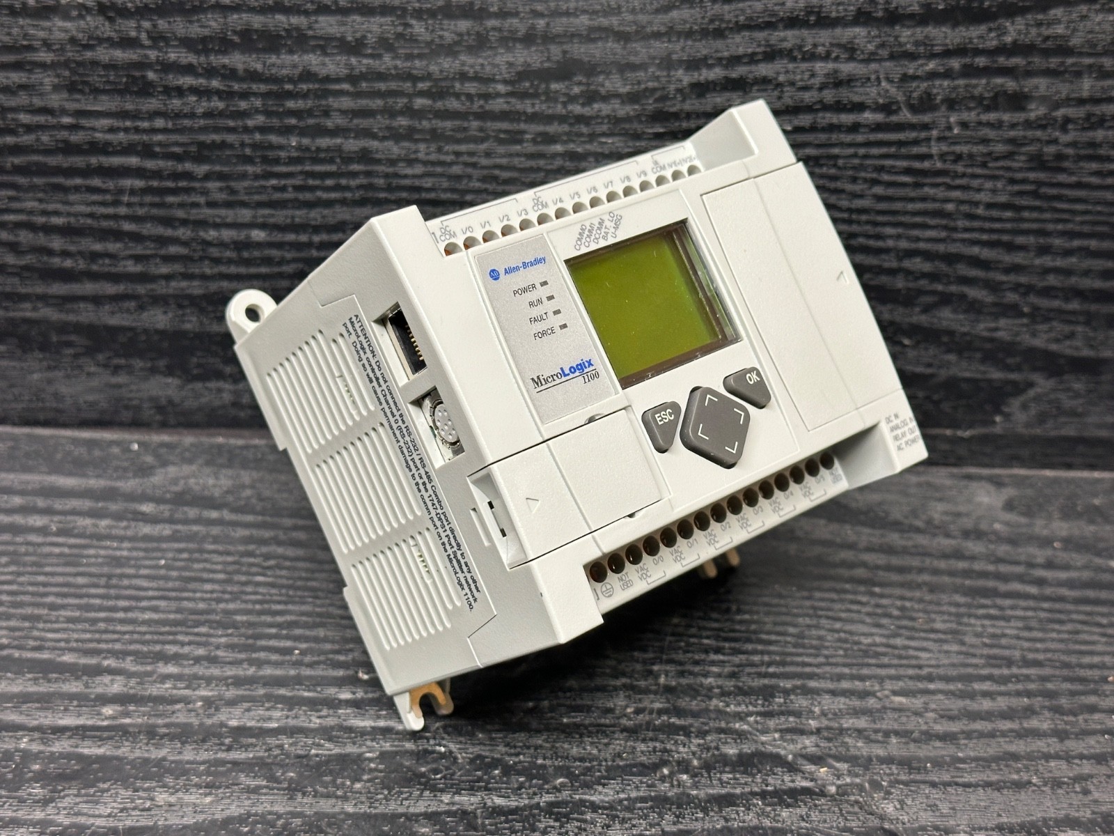 Allen Bradley 1763-L16BWA Ser A C FRN 3 MicroLogix 1100 Controller CPU Processor