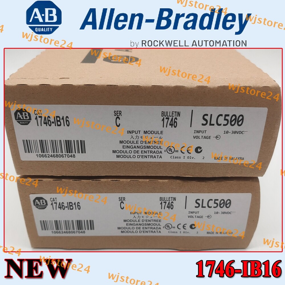 New Sealed AB 1746-IB16 SER C SLC 500 Digital Input Module PLC 1746IB16 US STOCK