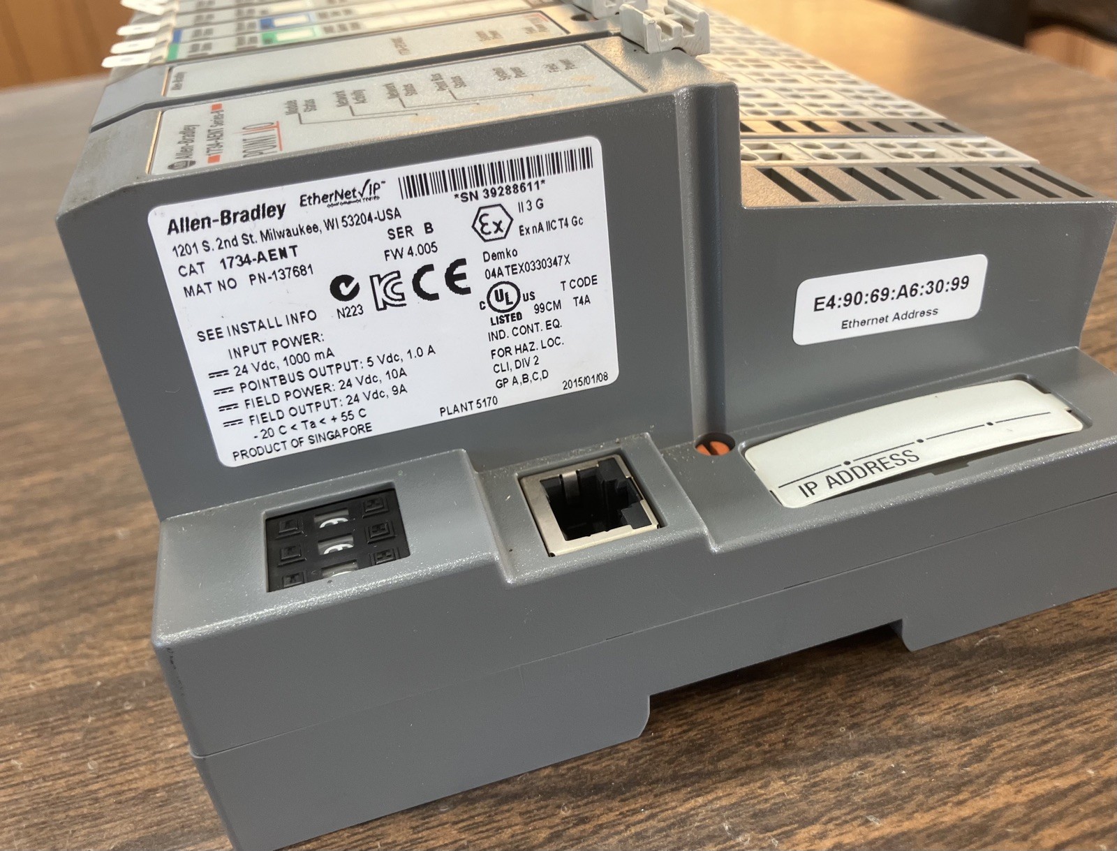 Lot of 15: Allen-Bradley 1734-AENT Point I/O W/ Additional Pieces *READ DESCRIP*