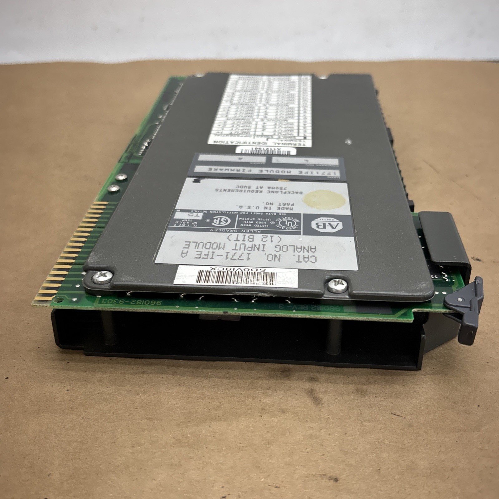 Pre Owned 1771-IFE A Allen Bradley 12 (Bit) Analog Input Module Fast Shipping.