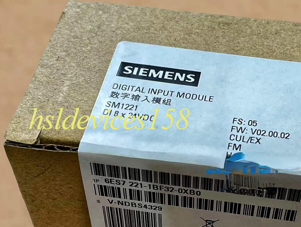 1PC Siemens 6ES7221-1BF32-0XB0 SIMATIC S7-1200 Input Module 6ES7 221-1BF32-0XB0