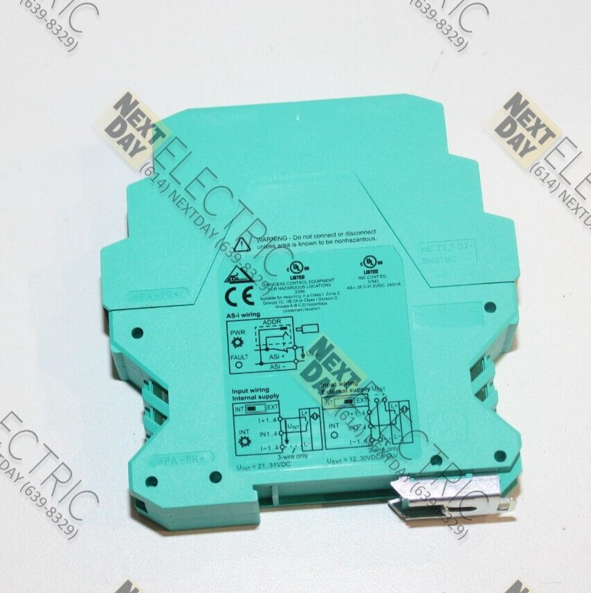 PepperL+Fuchs, VBA-4E-KE-ZEJQ, 228631, AS Interface Sensor Actuator Module Card