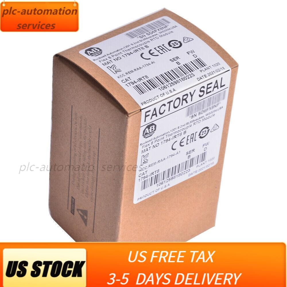 NEW Sealed Allen-Bradley Flex 8 Point Thermocouple RTD Module 1794-IRT8